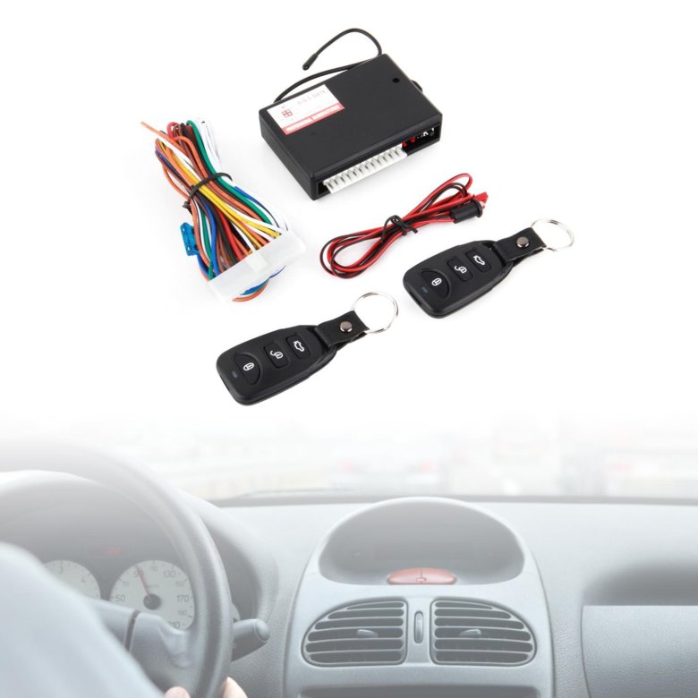 Панель с тумблерами для авто