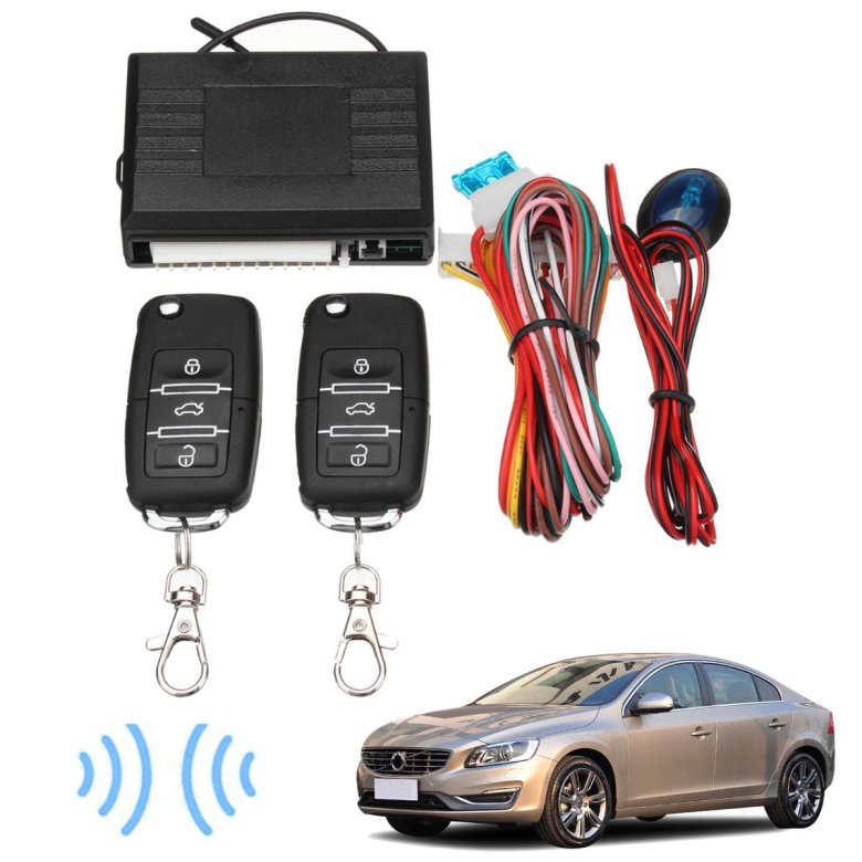 Центральный замок с дистанционным управлением