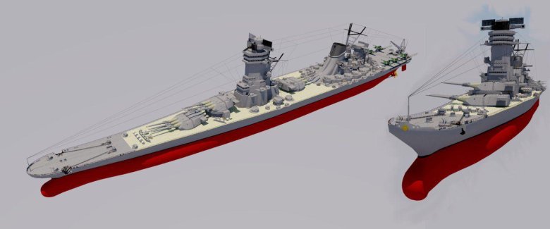 Линкор супер-Ямато проект