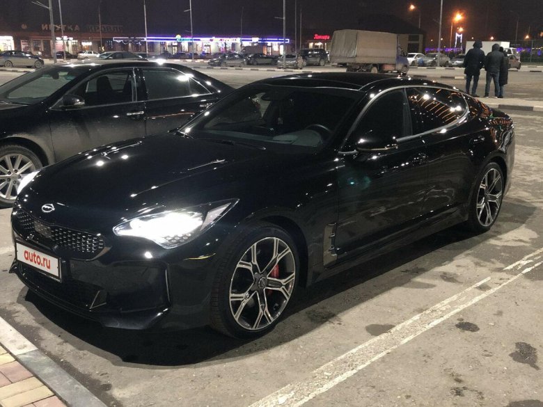 Киа стингер 3.3 черный