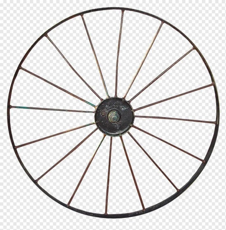 Колесо со спицами
