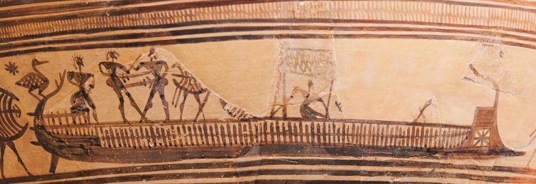 Галеры минойцев