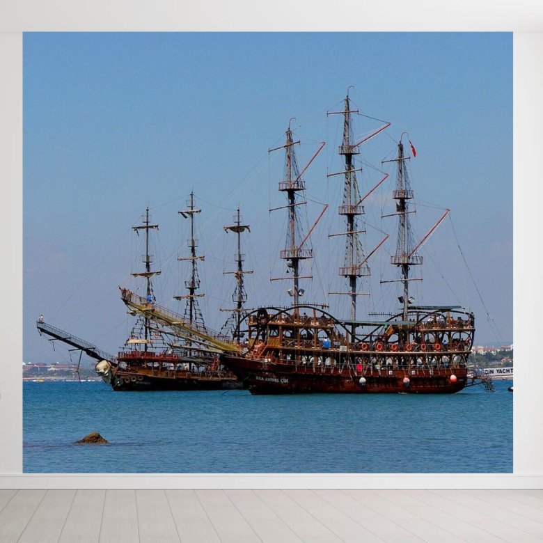 Парусник в бухте