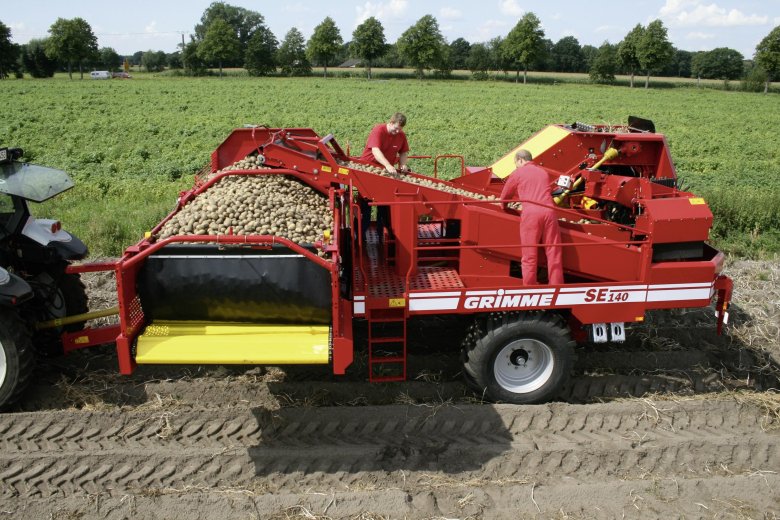 Картофелеуборочный комбайн Grimme