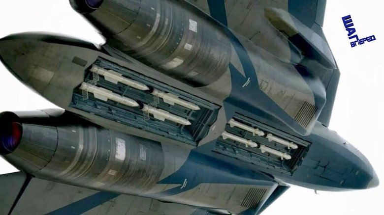 Су-57 отсеки вооружения