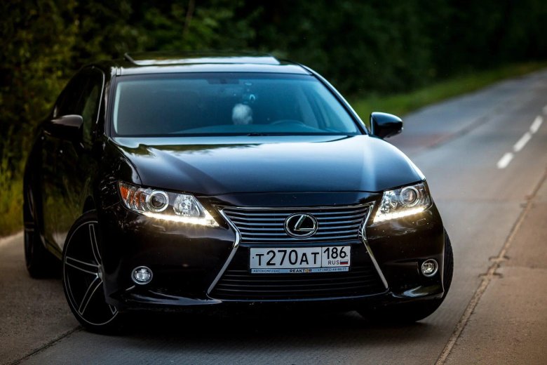 Lexus es250 2013 черный