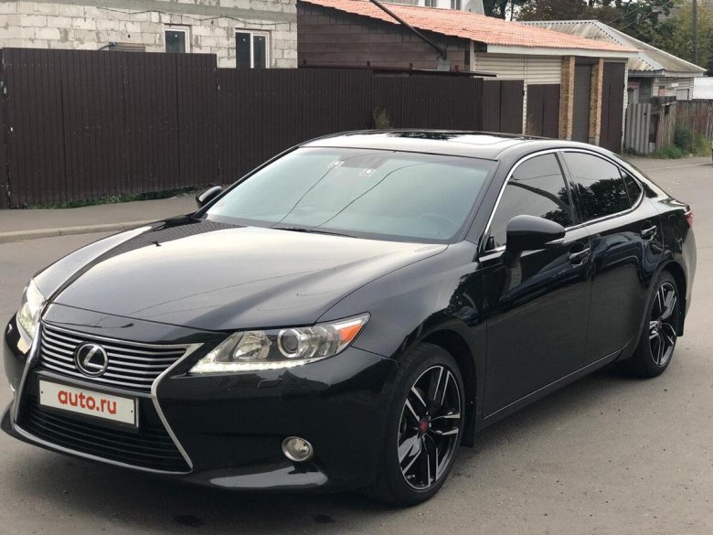 Lexus es250 2013 черный