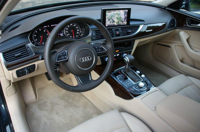 Ауди а6 2015 года салон