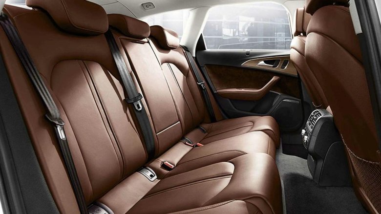 Ауди а6 с коричневым салоном