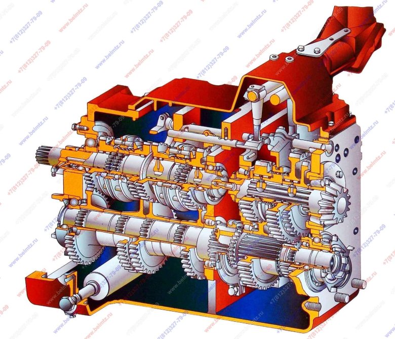 Промежуточная коробка трактора МТЗ 80