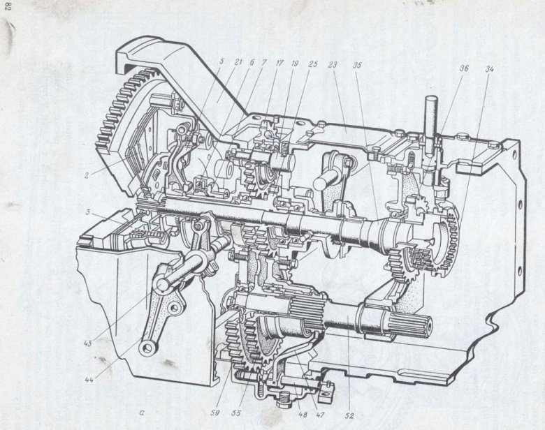 Задний мост трактора МТЗ 82