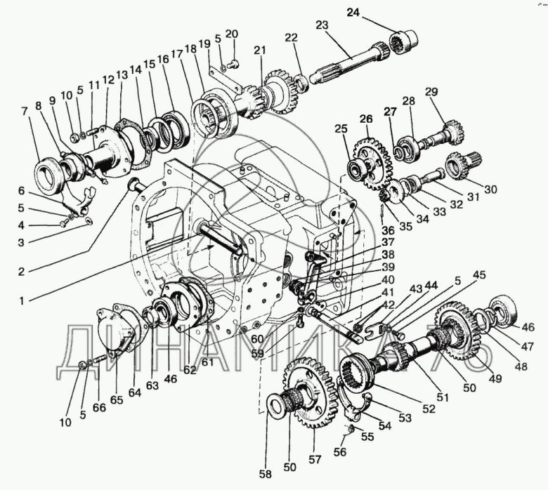 Корпус сцепления МТЗ 1025