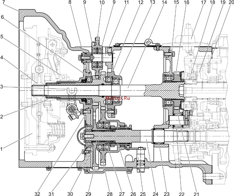 Промежуток МТЗ 82 устройство