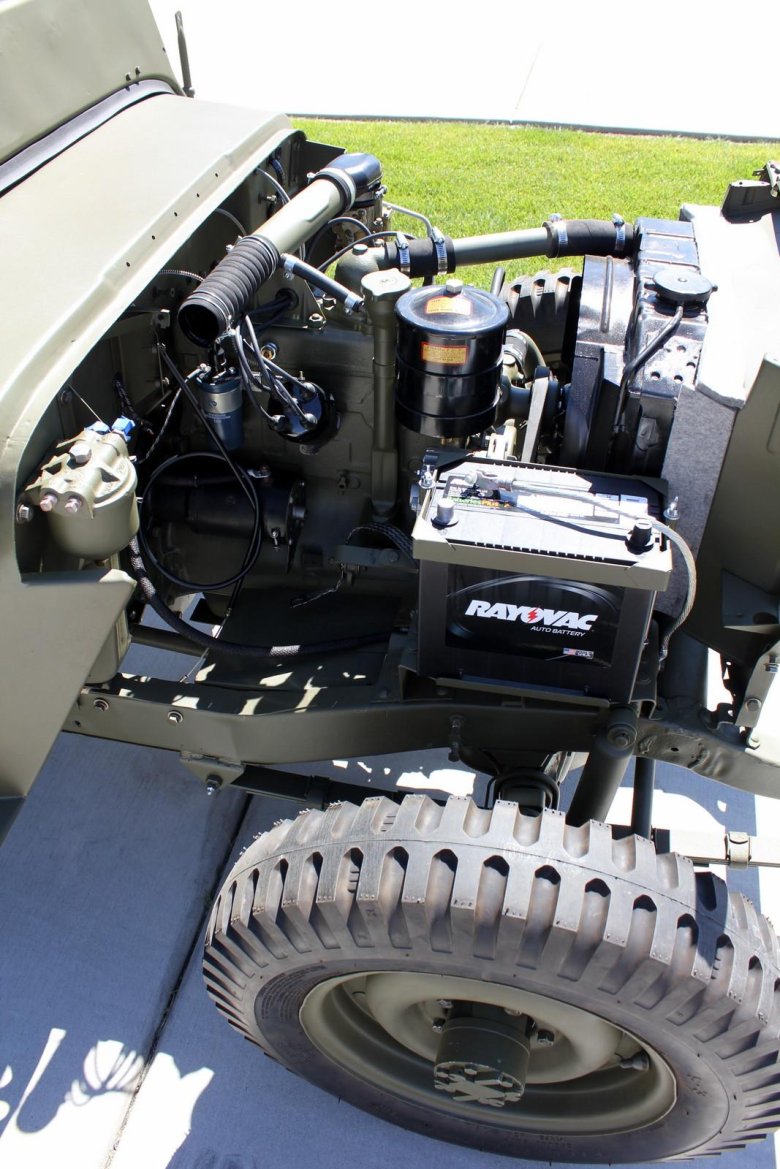 Willys MB двигатель