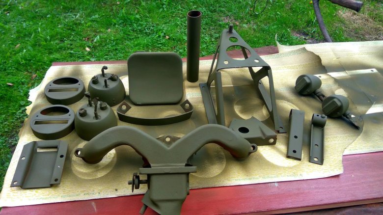 Willys MB снизу