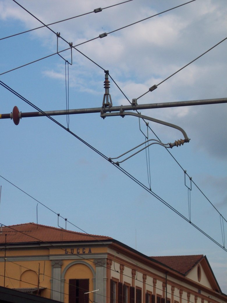 Контактная сеть железной дороги