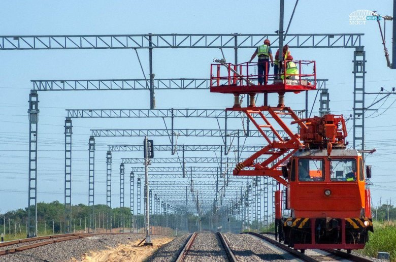 Крымская железная дорога Электрификация