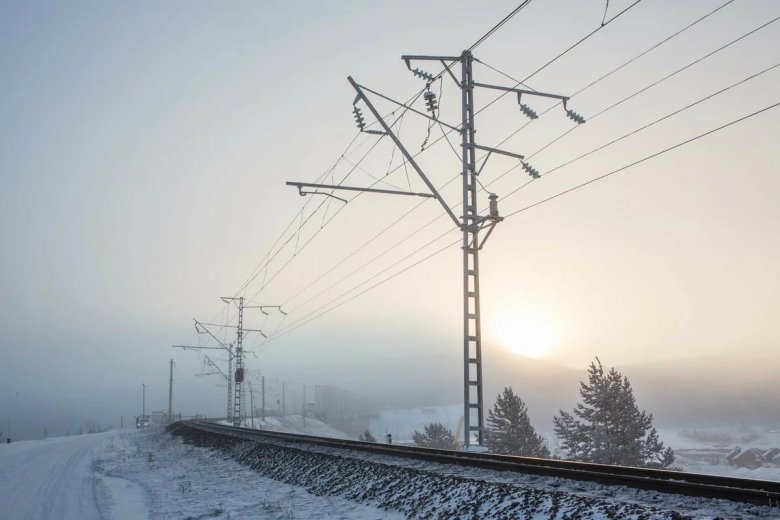 Опора контактной сети РЖД