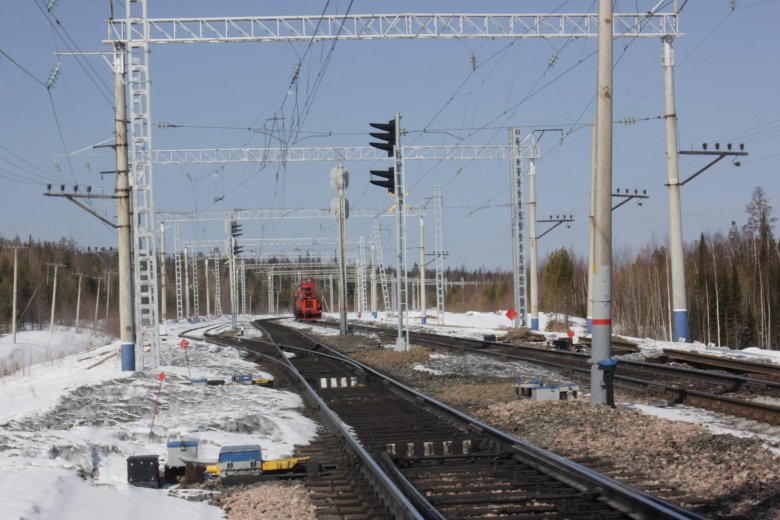 Опоры контактной сети МШК