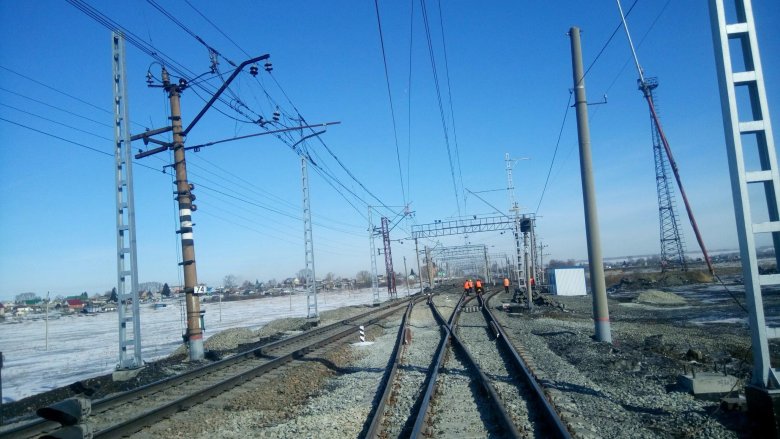 Опора МШК контактной сети