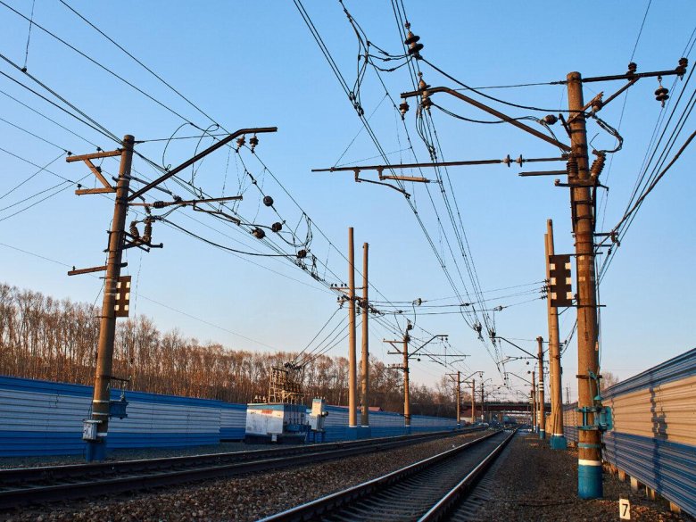 Опора контактной сети ЖД