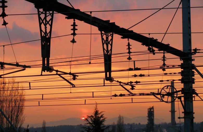 Контактная сеть ЖД