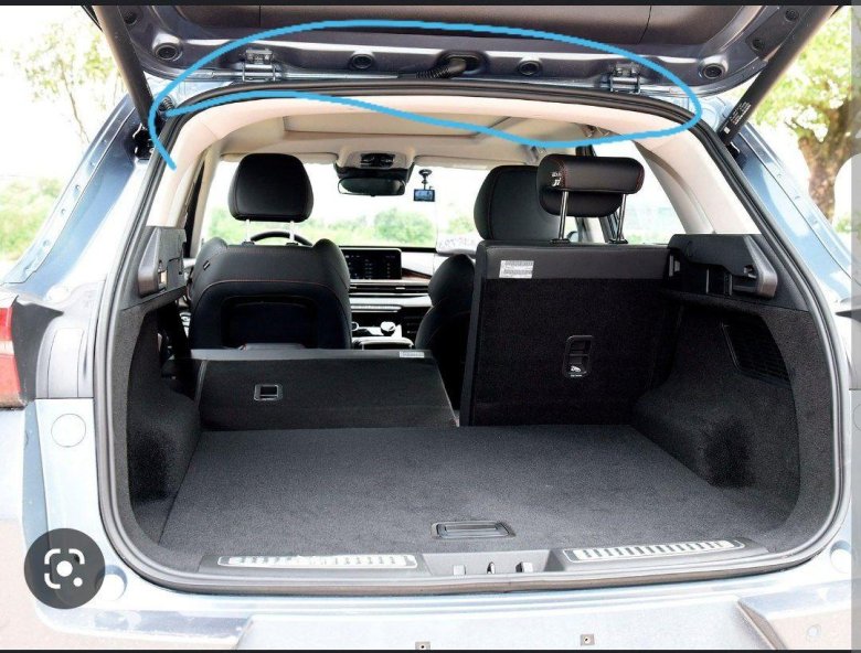 Exeed VX 2022 багажник