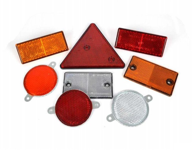 Катафоты STG j92 желтый