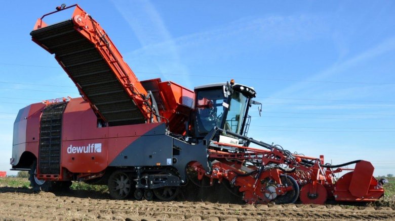 Dewulf картофельный комбайн