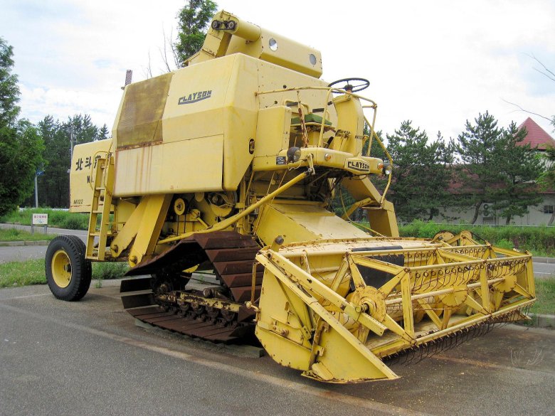 Комбайны рисоуборочные гусеничные