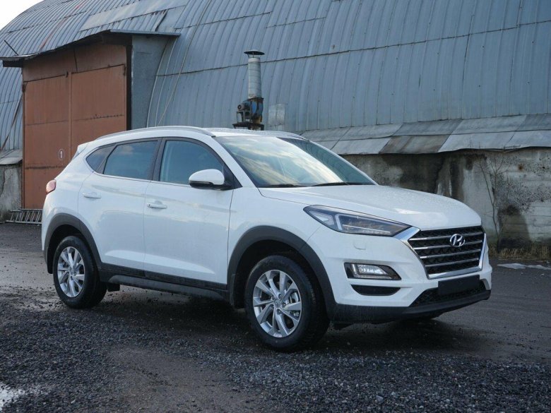 Hyundai tucson 2018 — 2021 iii рестайлинг белый