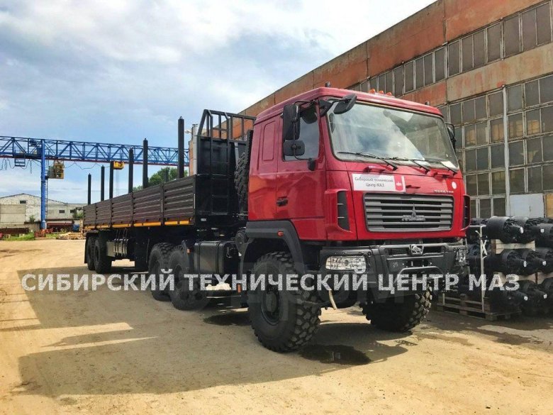 МАЗ тягач 6х6 643228