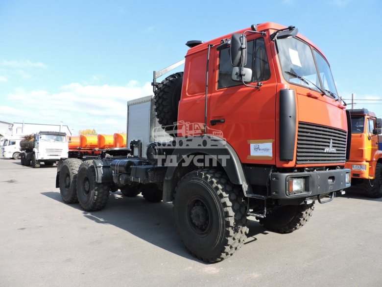 Маз 6432н9 6х6 седельный тягач