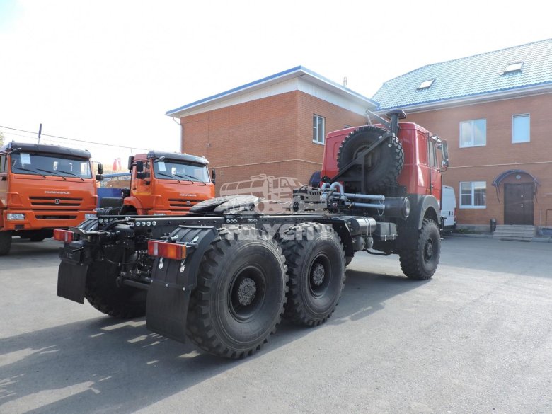 Маз 6432н9 6х6 седельный тягач