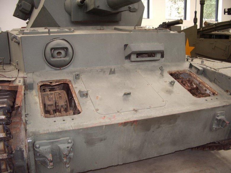 Pz4 люк мехвода