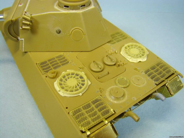 Танк пантера МТО