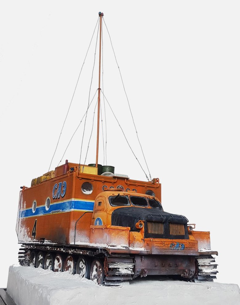 Харьковчанка антарктический вездеход