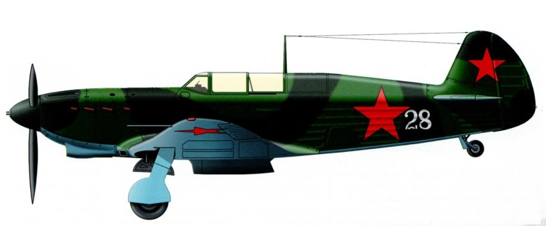 Як 7 б истребитель