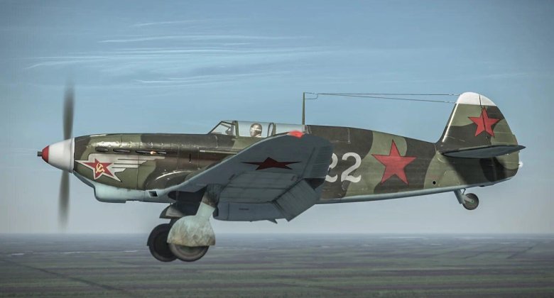 Советский истребитель \ як-1б\