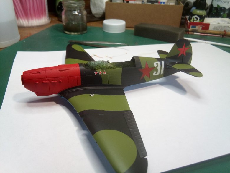 Як-7б Арсения Ворожейкина