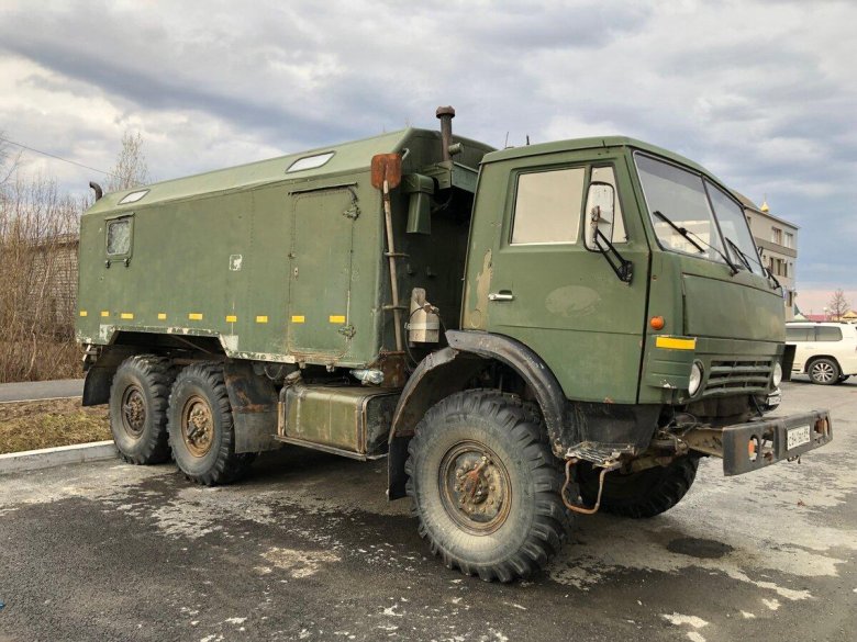 Камаз кунг военный