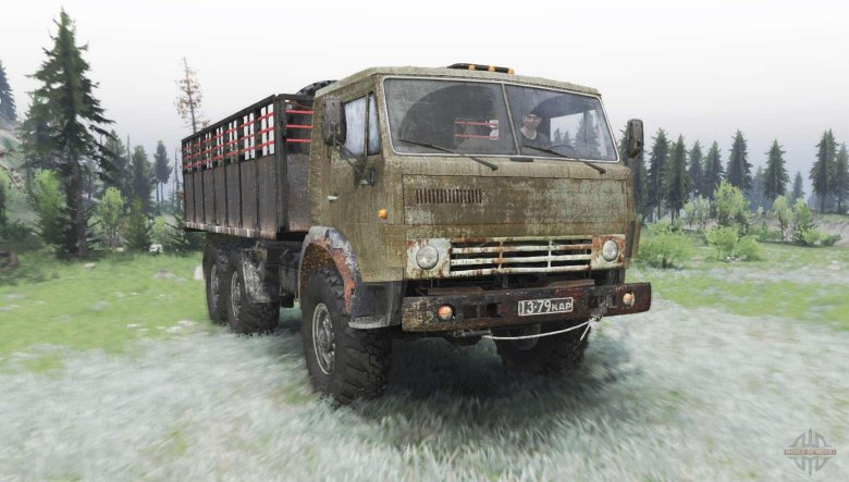 Spin Tires КАМАЗ 43101