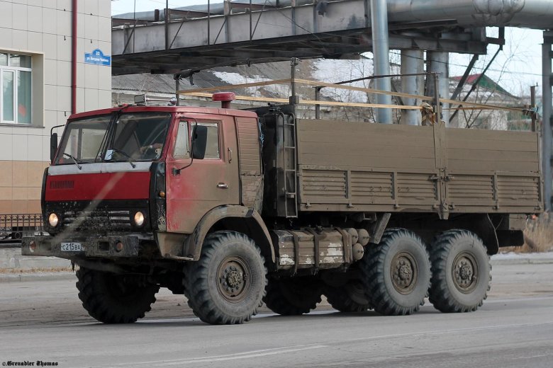 КАМАЗ 43101 военный бортовой