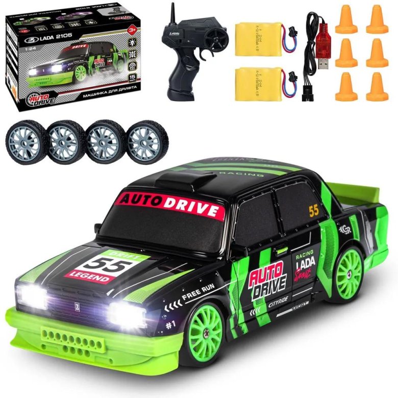 Машинка на пульте управления autodrive