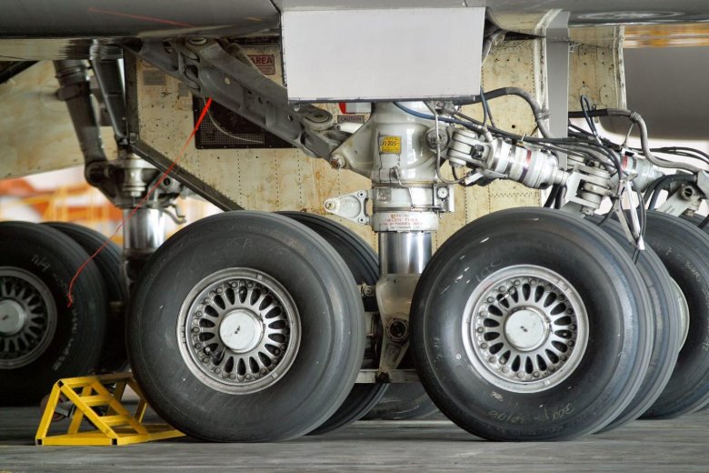 Термосвидетели колеса самолета