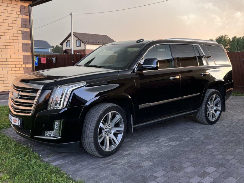 Кадиллак эскалейд 2018 черный