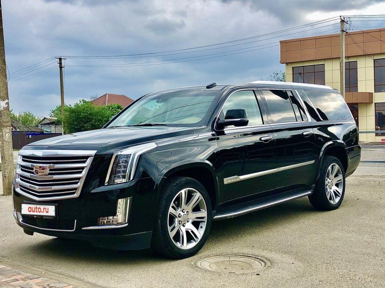 Кадиллак Эскалейд 2016 черный
