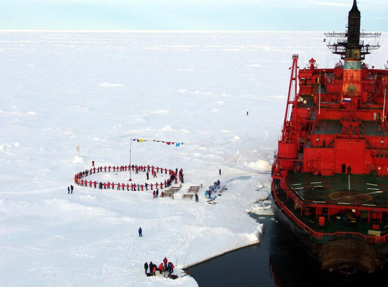 Путешествие на атомном ледоколе северный полюс