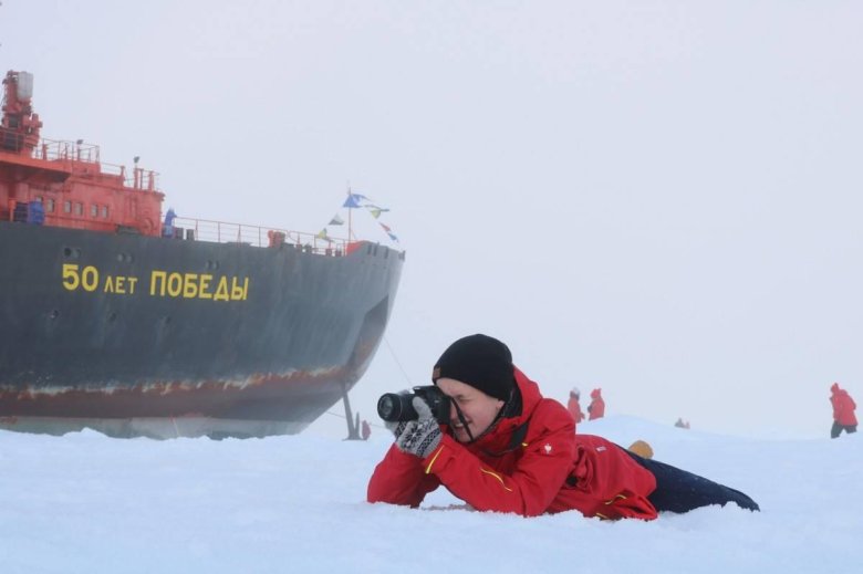 Ледокол Ямал и 50 лет Победы