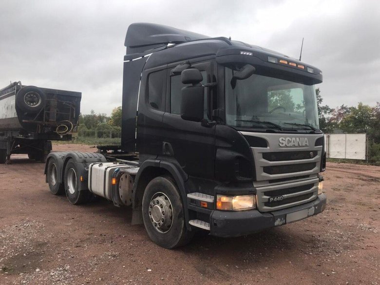 Скания 6х6 седельный тягач